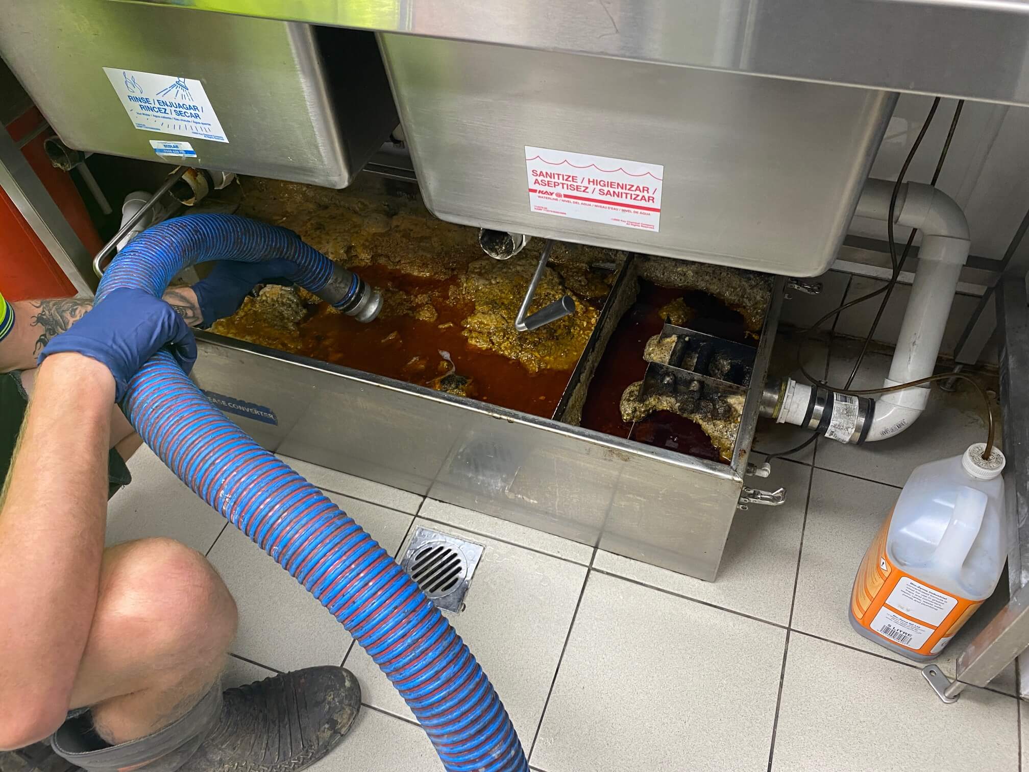 Grease Trap Cleaning in Saginaw